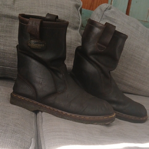 Dr. Martens Dark Brown 2295 Wellington Men's Work Boots size 13 - Picture 6 of 15